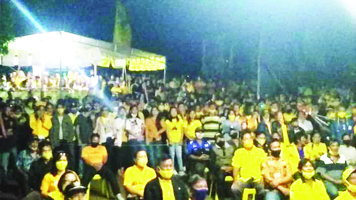 Disambut Ribuan Massa Pendukung, CEP Terharu